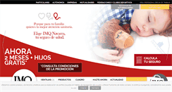 Desktop Screenshot of imqnavarra.com